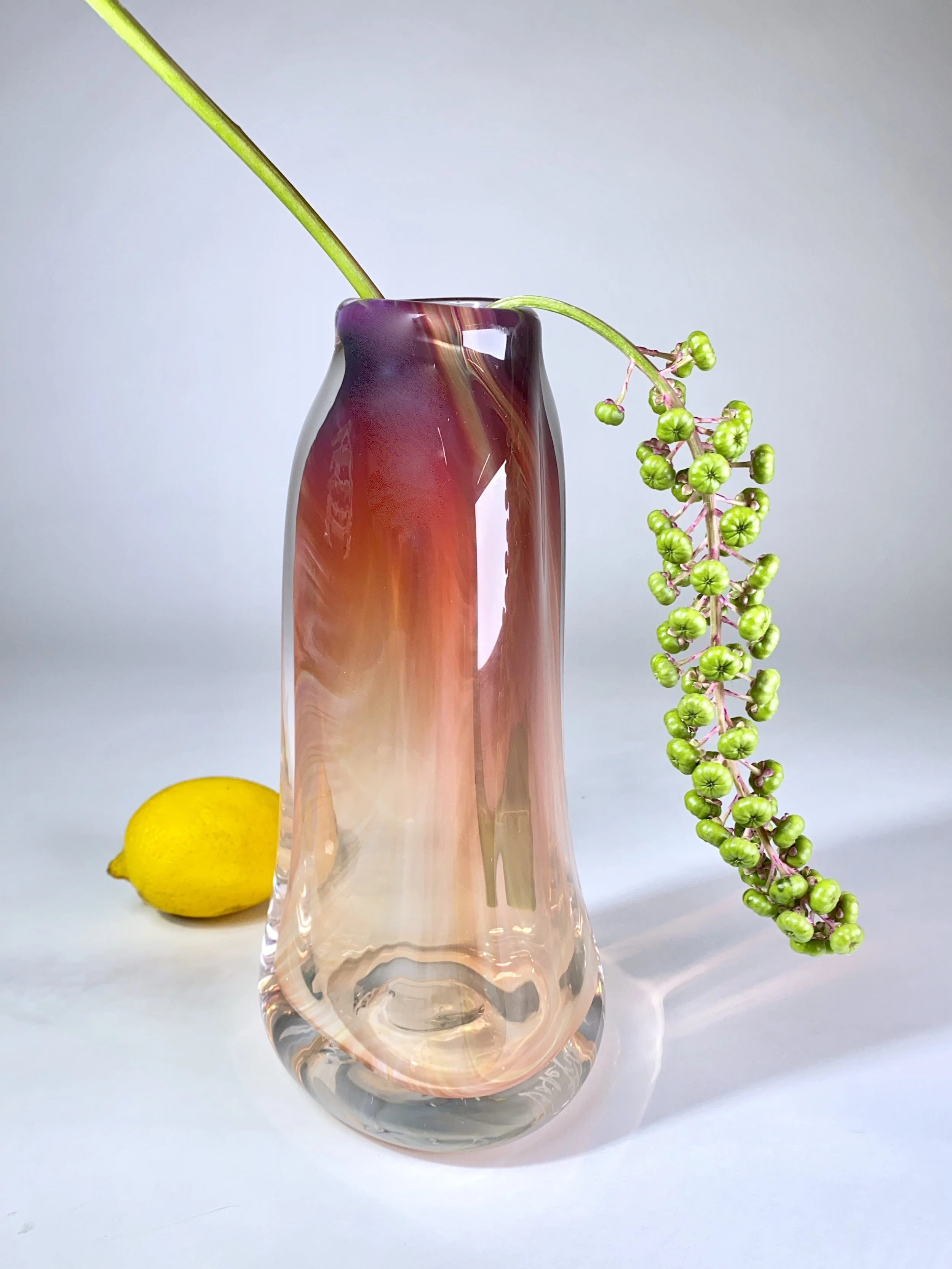 #39  Suspension Vase in Wood Grain