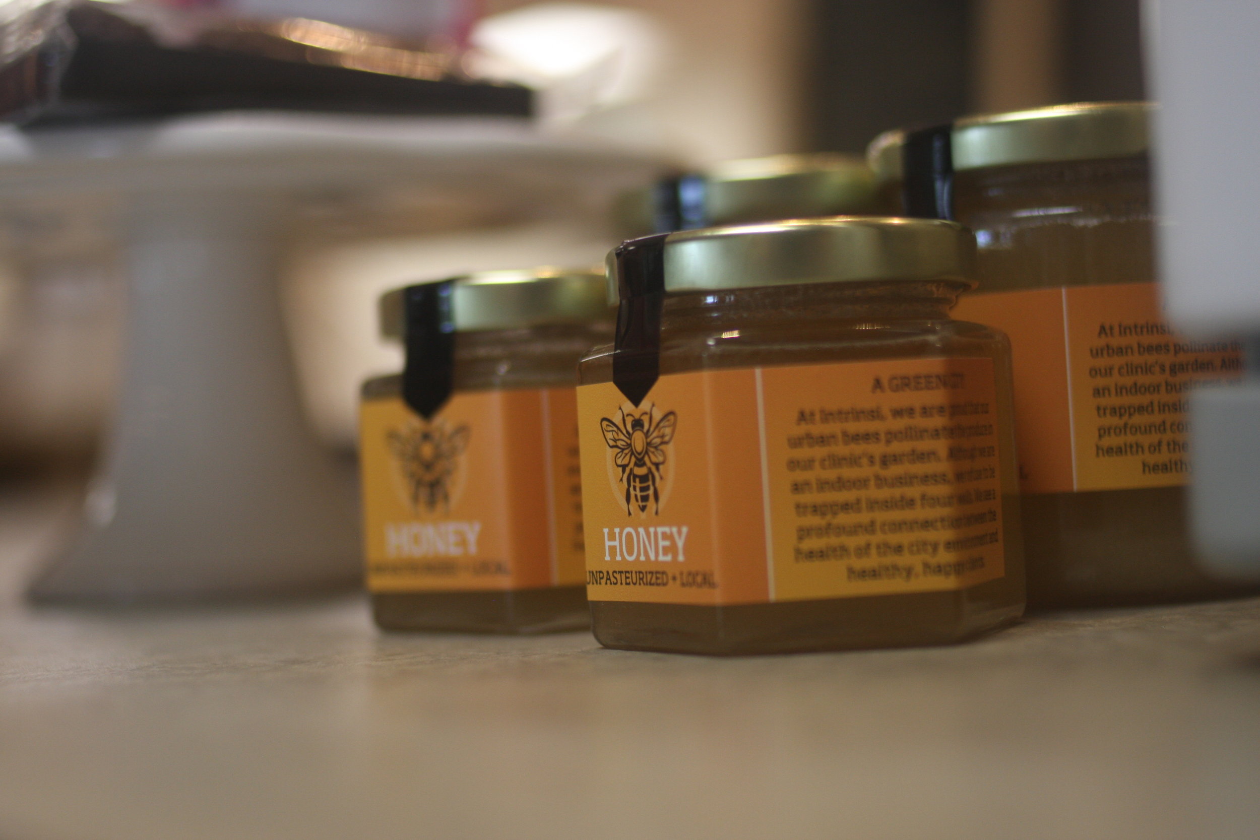 My honey ... and it's pretty labels