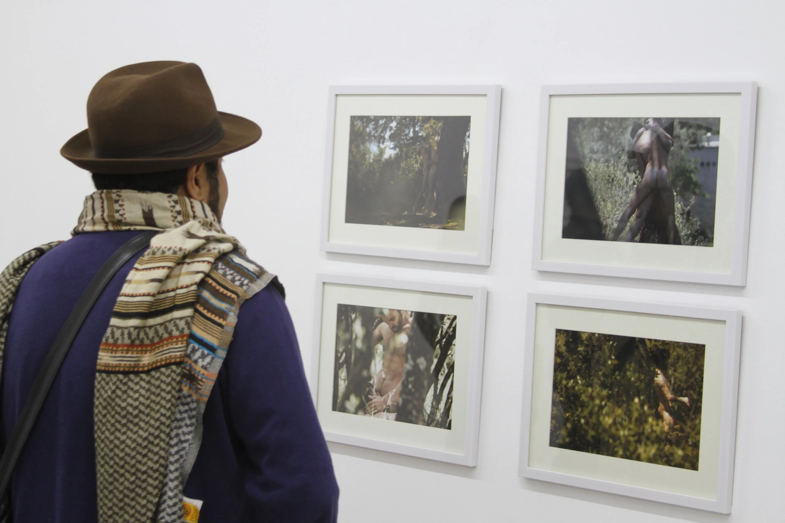 Exposición Abel Azcona I Voyeur en Art Space México de Ciudad de México. Opening 26 de Mayo de 2016.