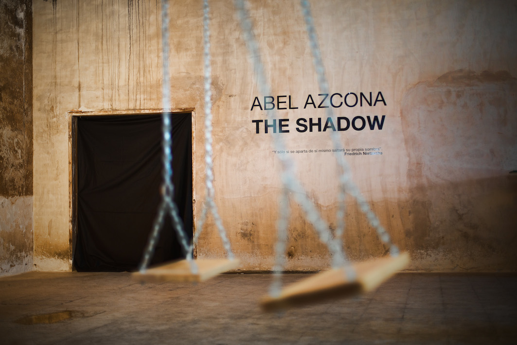 Exposición Abel Azcona I The Shadow en C. Cultural El Hueco de Soria. Inauguración 21 de Mayo de 2015.