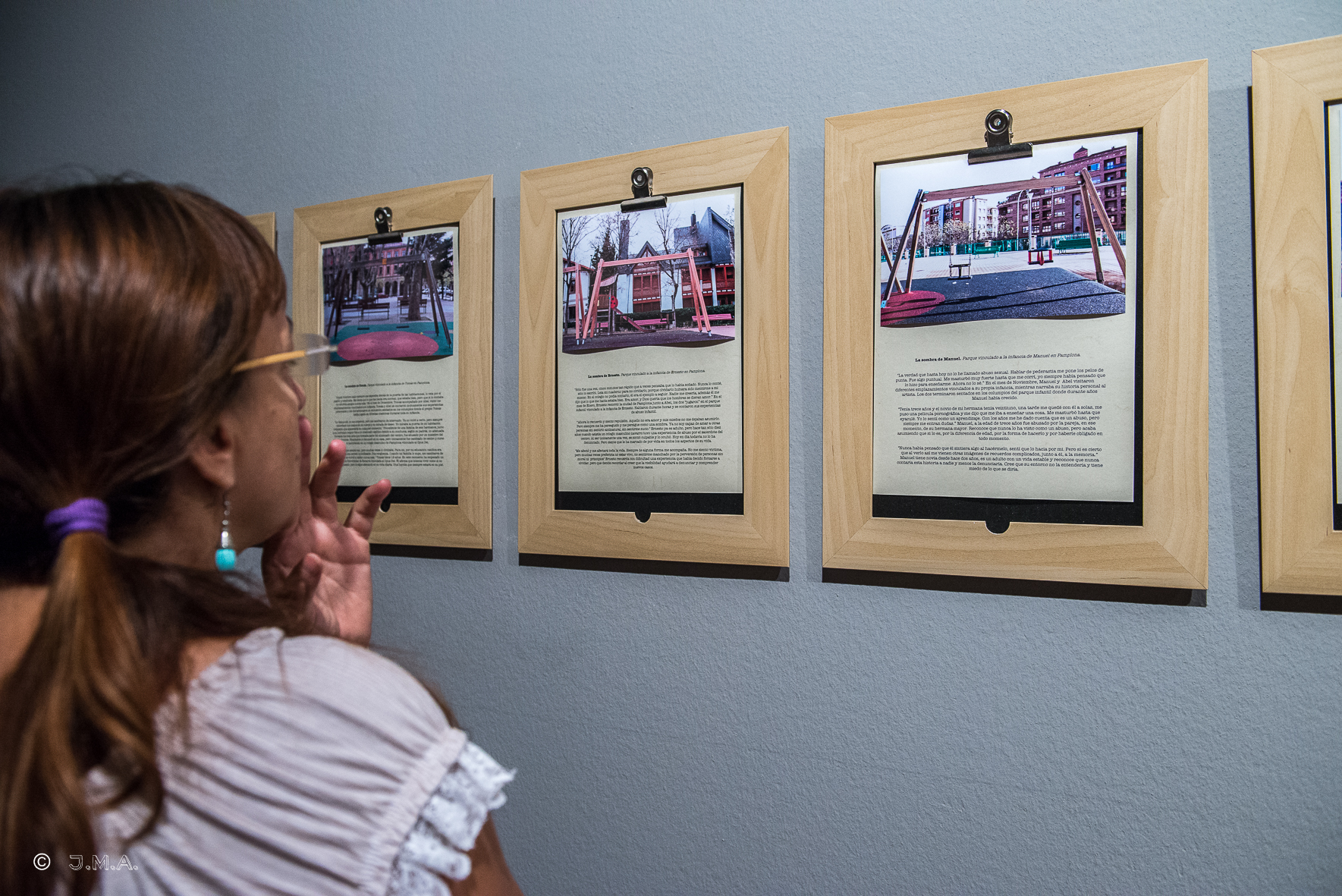Exposición Abel Azcona I The Shadow en Centro de Historias de Zaragoza. Opening 29 Agosto de 2015.