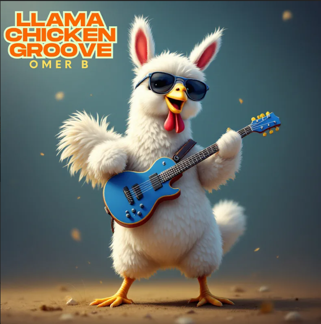 Get Funky with Omer B’s “Llama Chicken Groove” – A Genre-Smashing Jam You Won’t Forget! 🐔🥁
