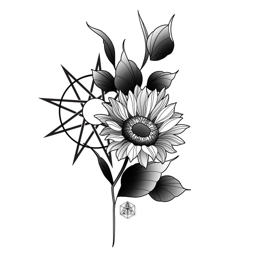 Sunflower.
. 
.
.

#tattoo #tattoos #tattooartist #az #arizona #aztattoo #phx #phoenix #phoenixtattoo #dtphx #downtownphoenix #scottsdale #27 #27tattoo #27tattoostudio #tattoosnob #27tattoostudio_phx #tatsoul #blackclaw #art #artwork #artlife #aztatt