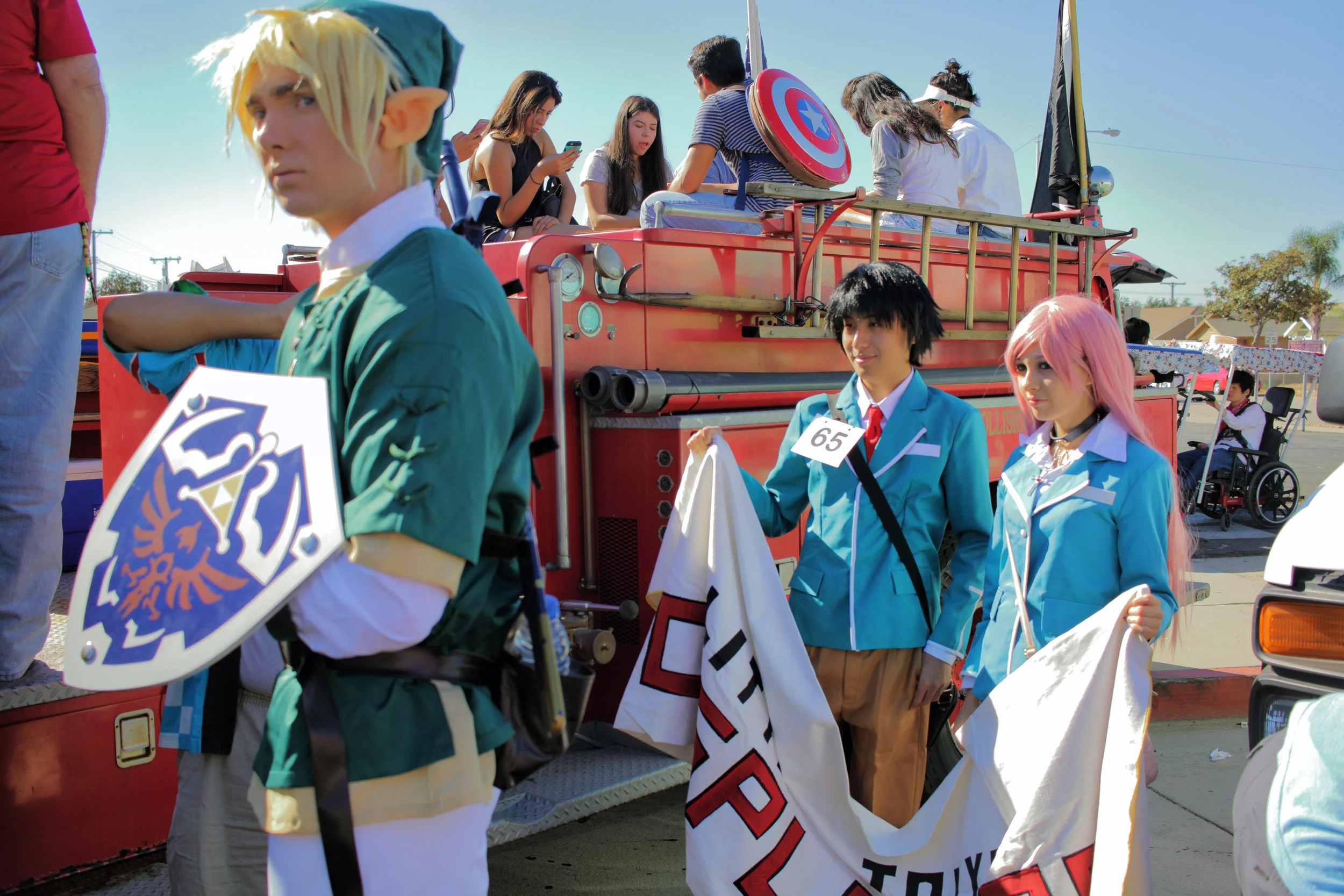 Azusa Golden Days Parade — Kenny On Set
