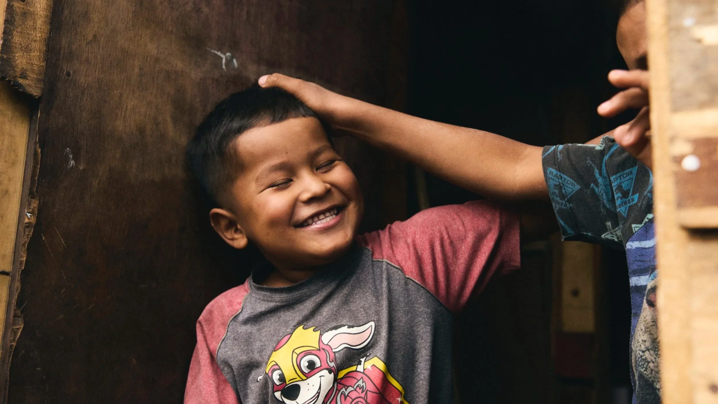 A community-led organization serving displaced families
