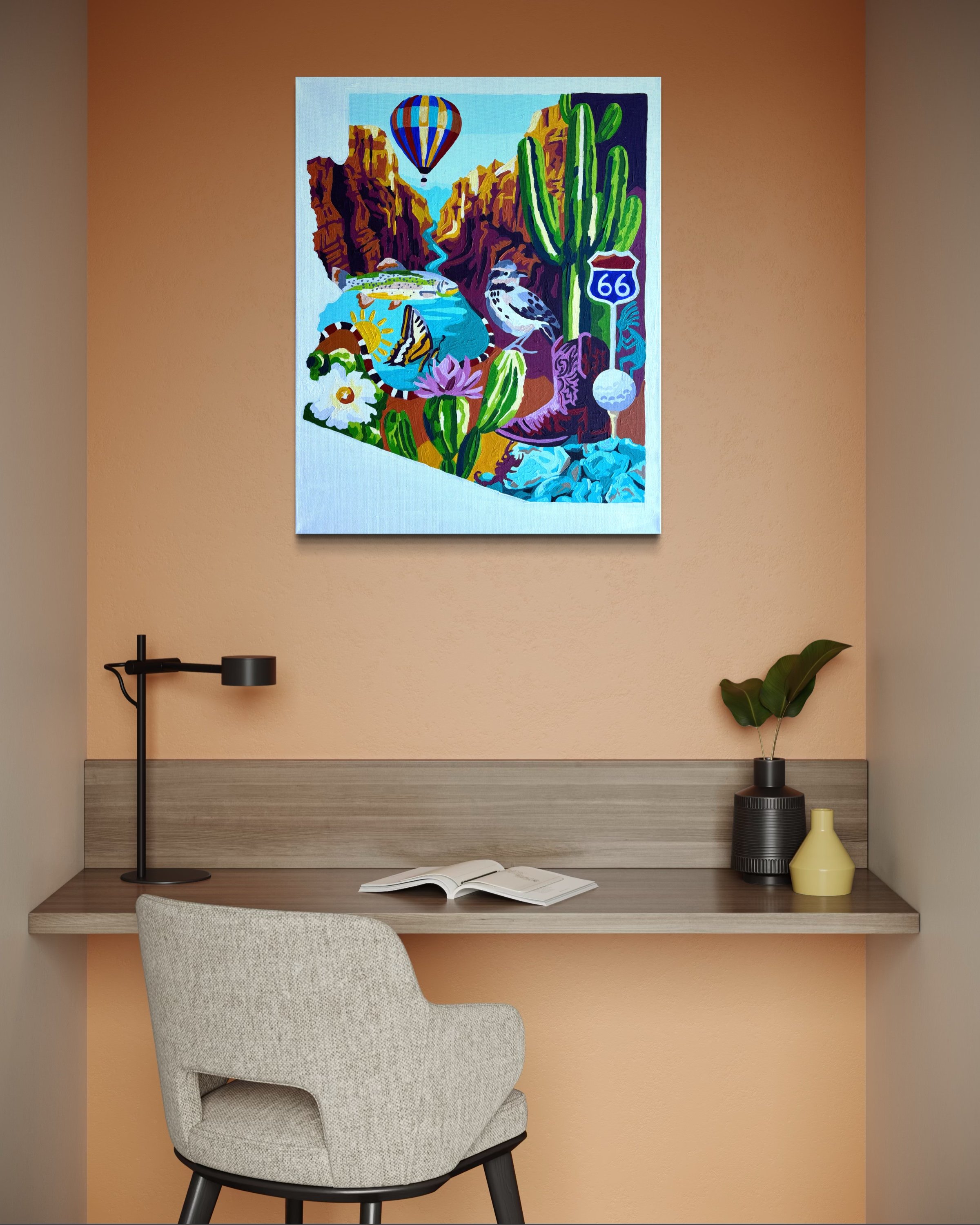 Arizona Paint by Number Kit