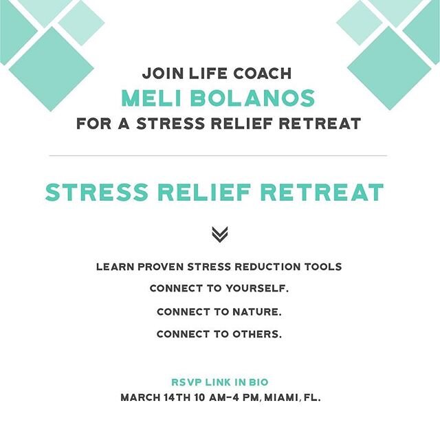 Join us for a Stress Relief Retreat next Saturday March 14th @aloharedland. Enjoy a day filled with Stress Related Workshops, delicious food, yoga &amp; awakening of the senses, and being surrounded by natural beauty.  Rsvp link in my bio. #melibolan