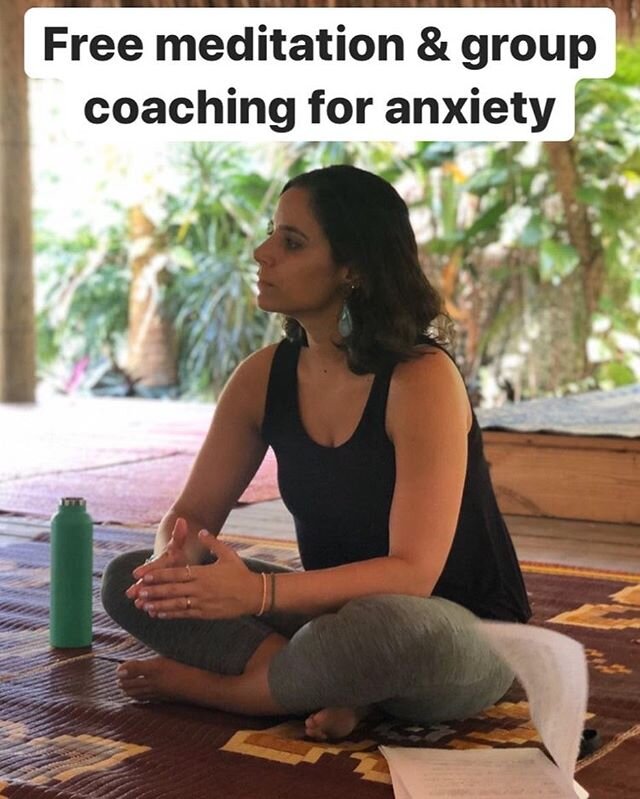 FREE MEDIATION &amp; ANXIETY GROUP COACHING

Hi Friends,

I hope this message finds you and your loved ones safe and healthy. We are all experiencing uncertain times, which naturally bring up a lot of stress and anxiety. For this reason, Sydney Allen