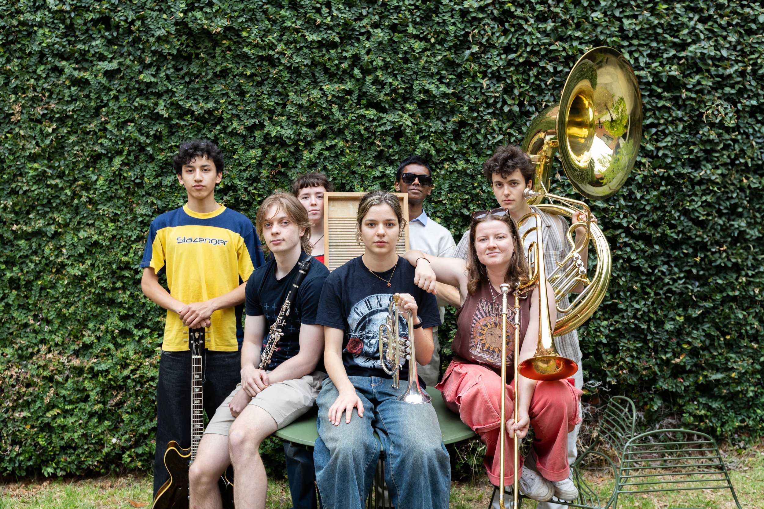 The Dozeytones in the Retreat Beer Garden