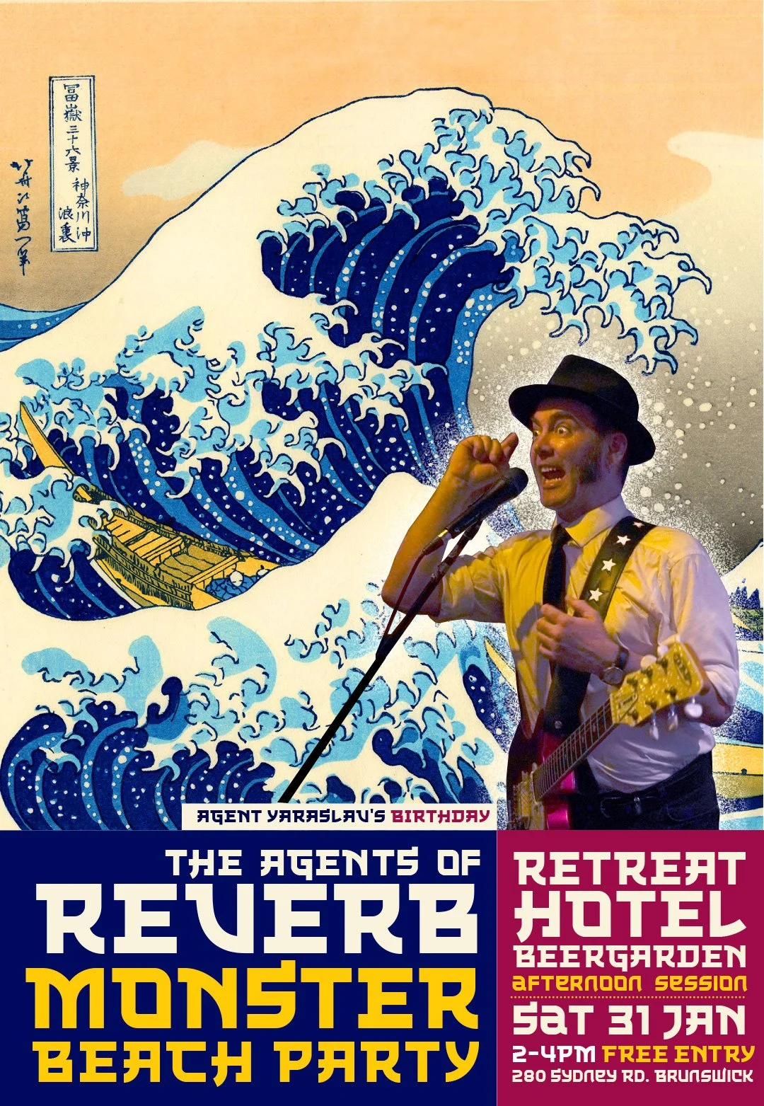 The Agents of Reverb - Monster Beach Party
