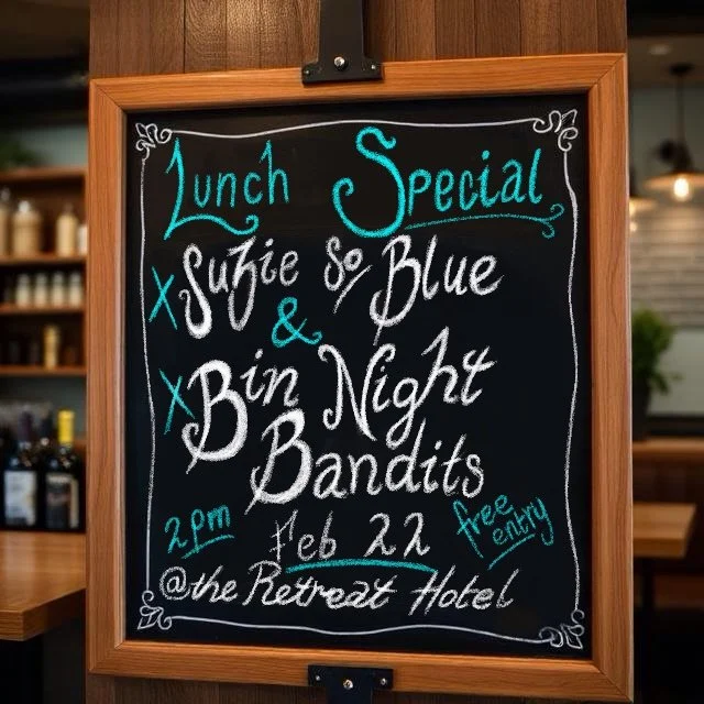 Lunch special with the bin night bandits &amp; suzie so blue