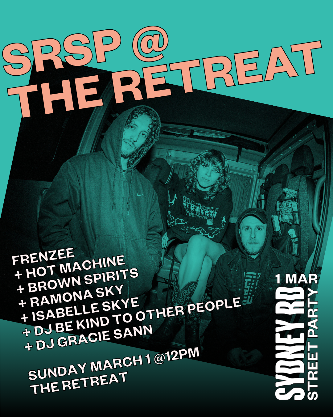 BMF: Sydney Road Street Party 2026 ft. FRENZEE + Hot Machine + Brown Spirits + Ramona Skye + Isabelle Skye Band