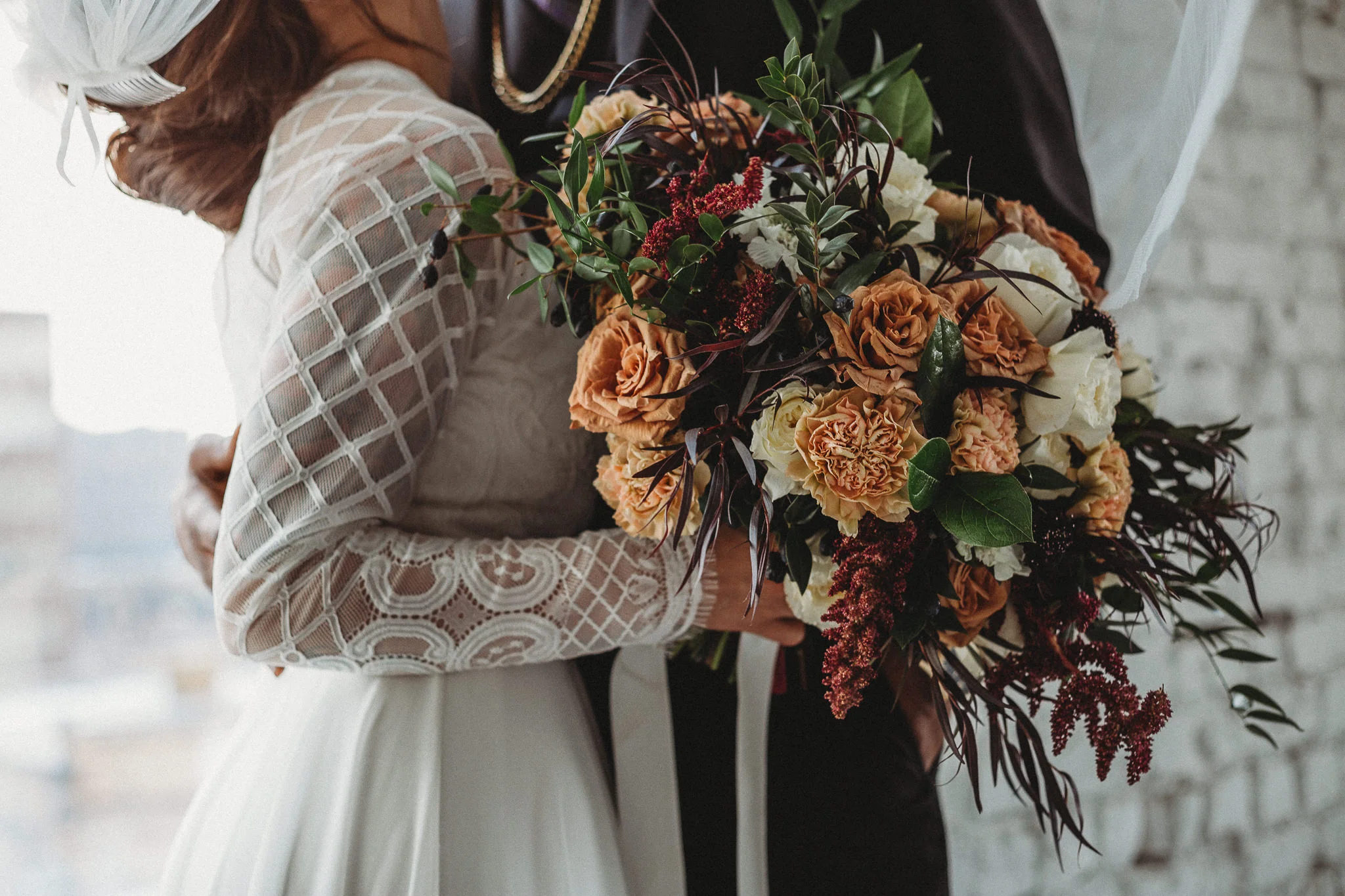 The gowns from Boda Bridal and florals from Foxglove were gorgeous.