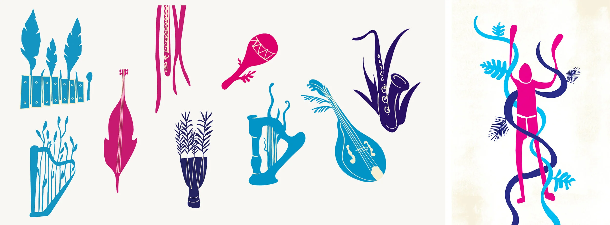 Exploration of illustrations.