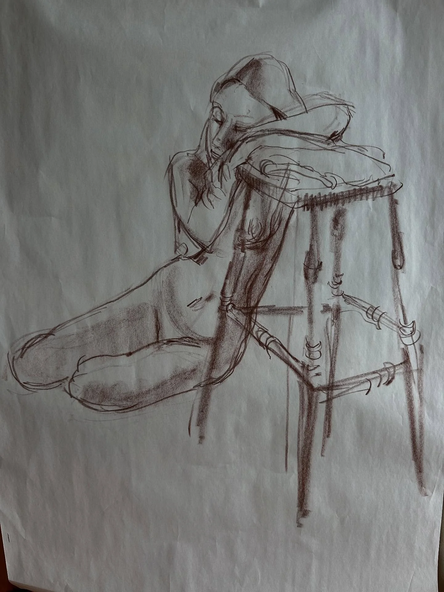 A day session of drawing at Akaroa#once a month at the church hall#some incredibly talented artists#so lucky to live here#lovelifedrawing