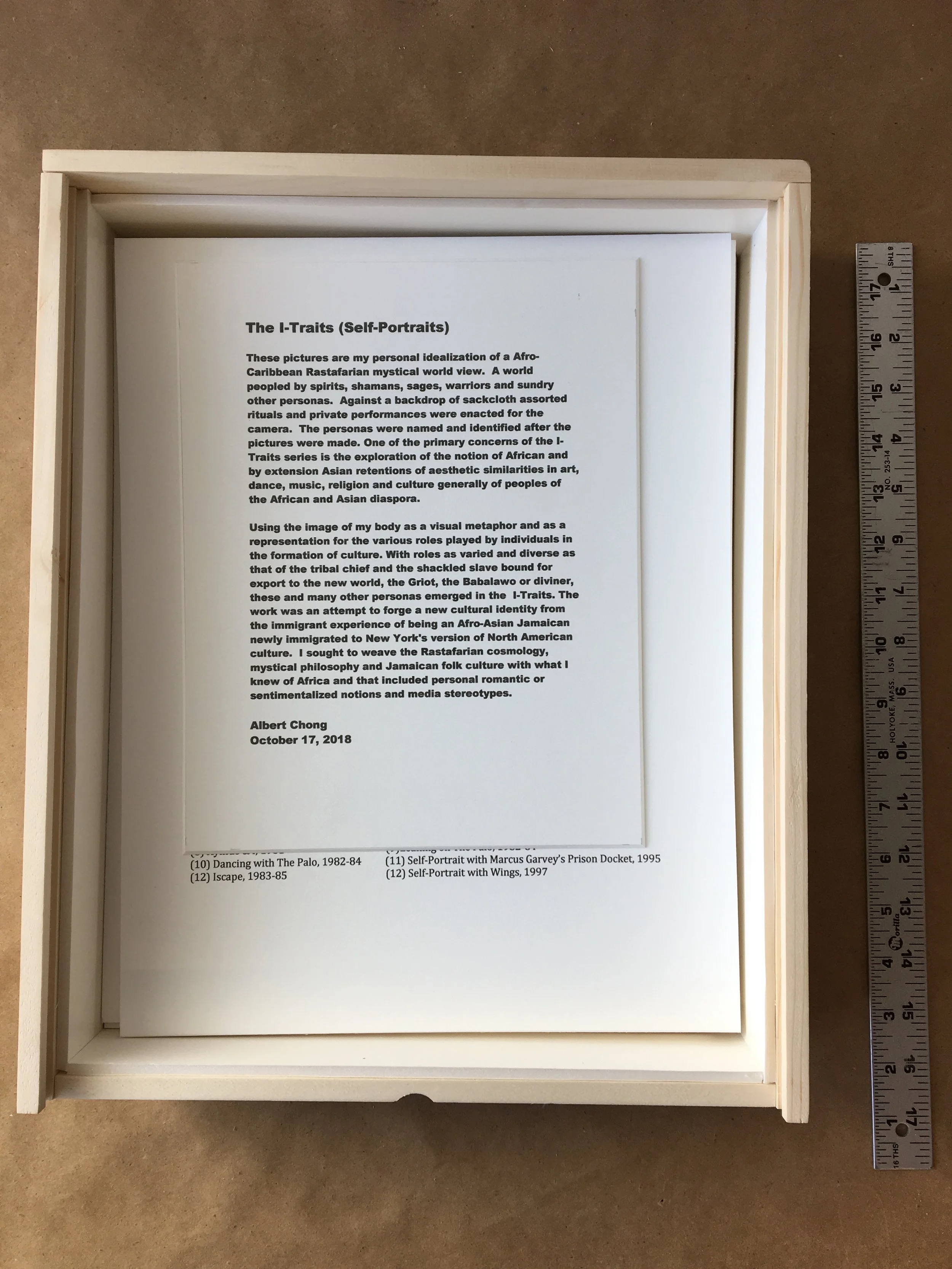Statement : I-Traits Series