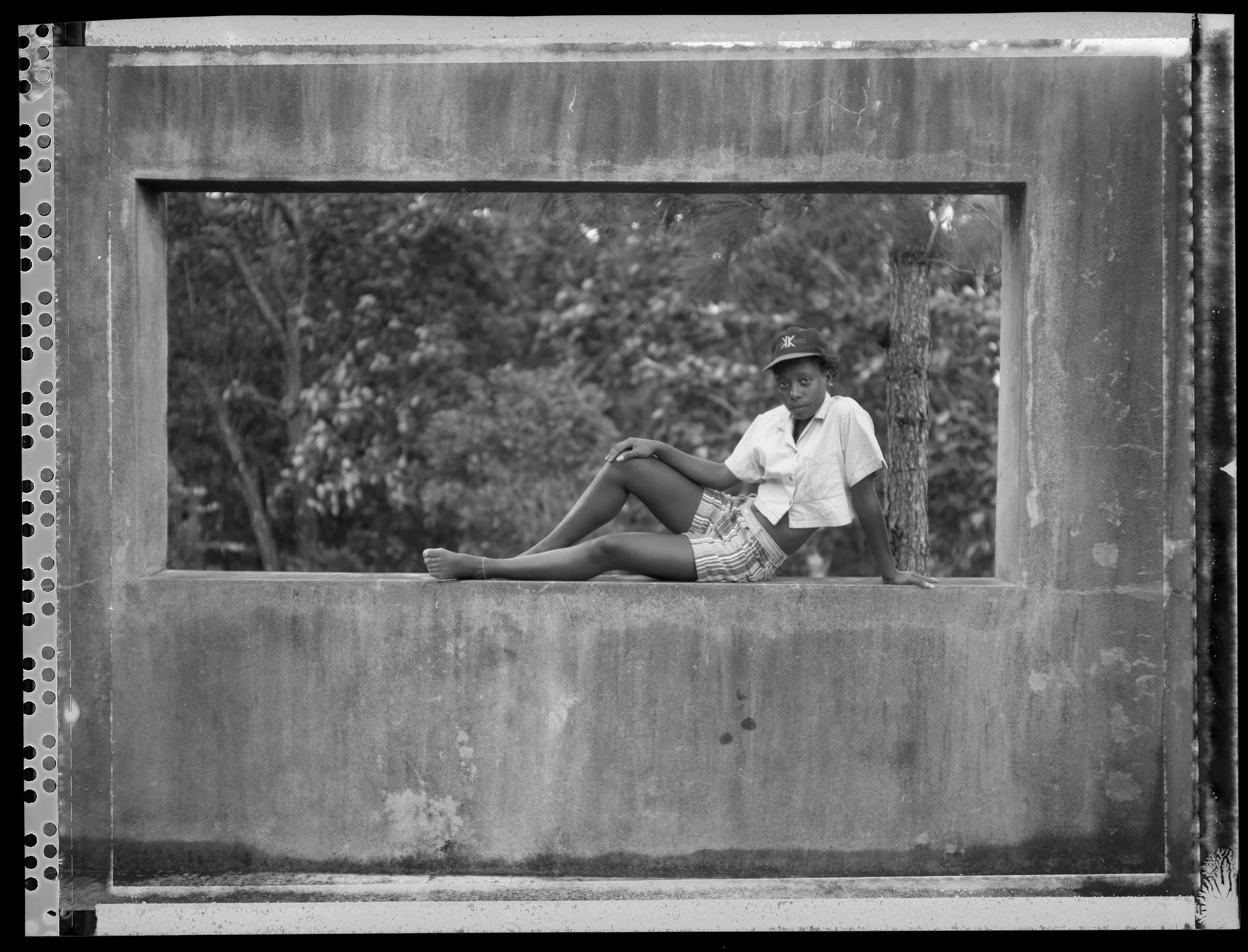 Simone, 1995 (Reclining, Hummingbird Hill, Bamboo, St. Ann, Jamaica) 