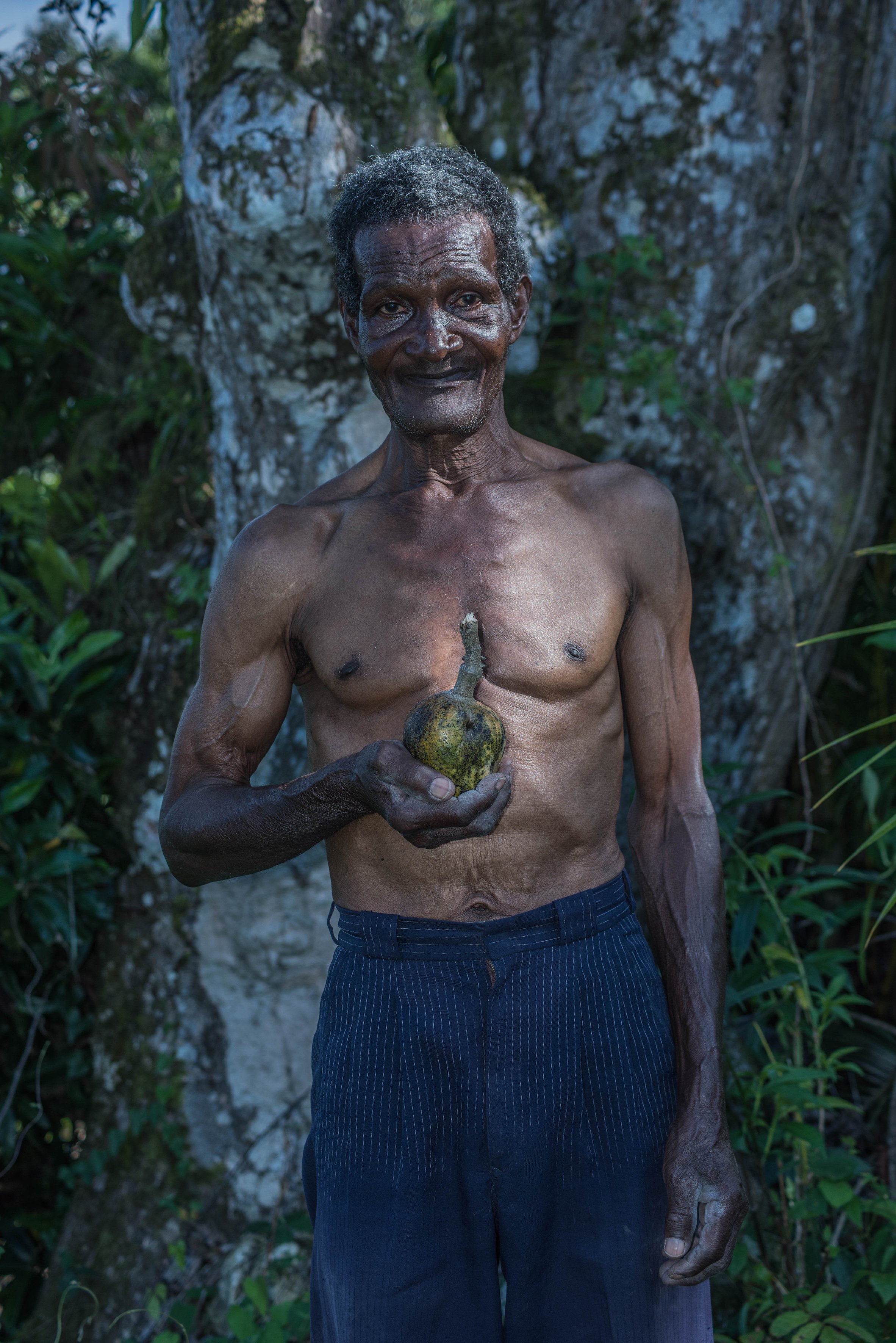 Cecil with Custard Apple, 2015