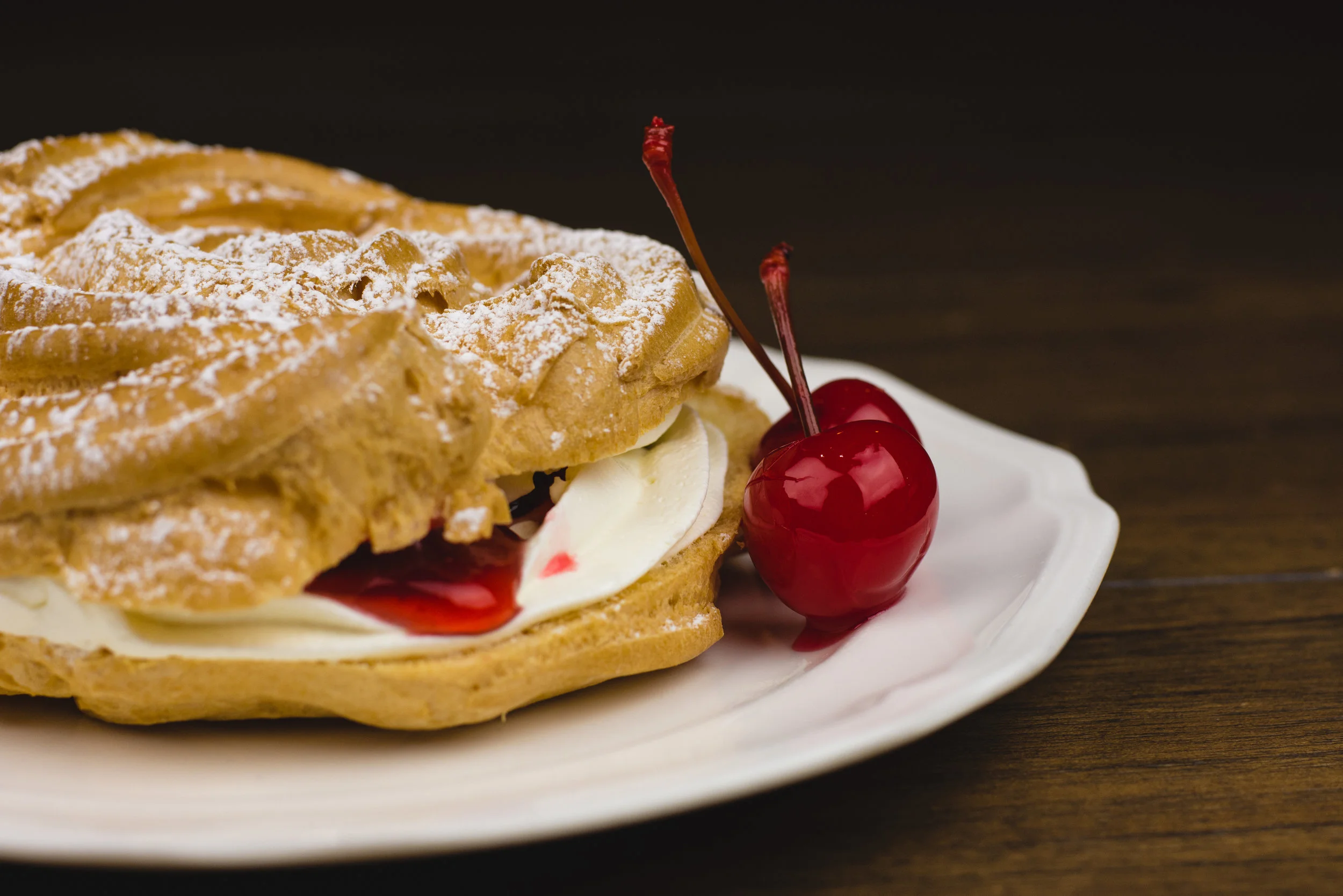 Cherry Cream Puff
