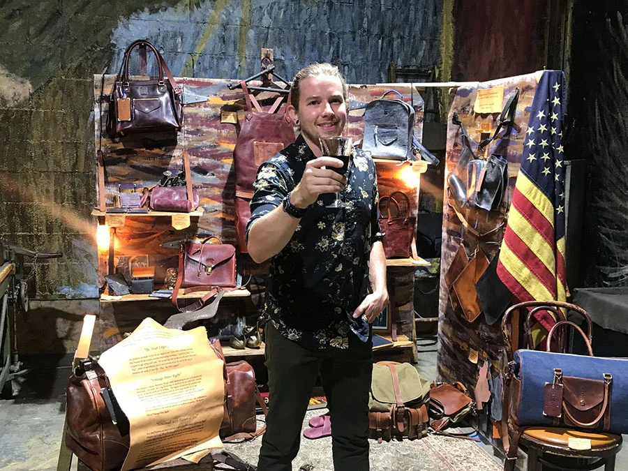 Big Thanks to Matt who came to cheer me on the eve of my trip to Lake Tahoe. Once I got the display & its look finished, I knew this exhibition would be a great showing! 