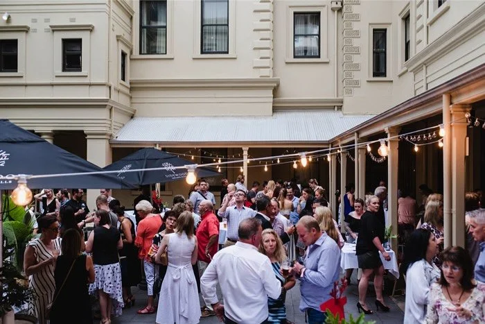 The festive season is in full swing in the Treasury 1860 courtyard!
Barmy nights, great company and plenty of drinks!

#adelaide #adelaideloves #drinks #cocktails #gin #wine #christmasparties #christmasseason #afterworkdrinks