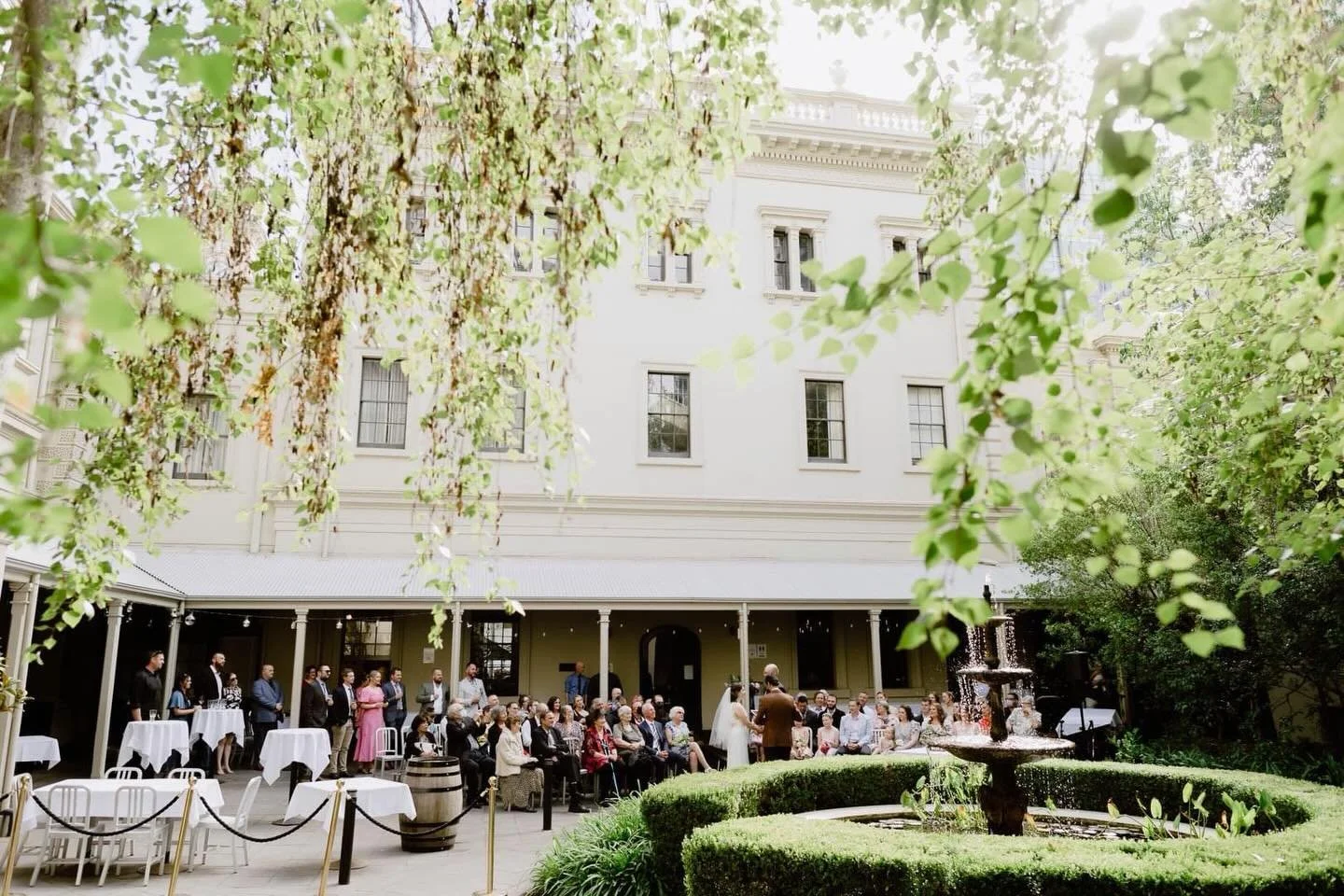 Our gorgeous courtyard! 

The perfect location for every event 🥰 

#adelaidefoodie #adelaide #adelaideloves #adelaideweddings #wine @experienceadl