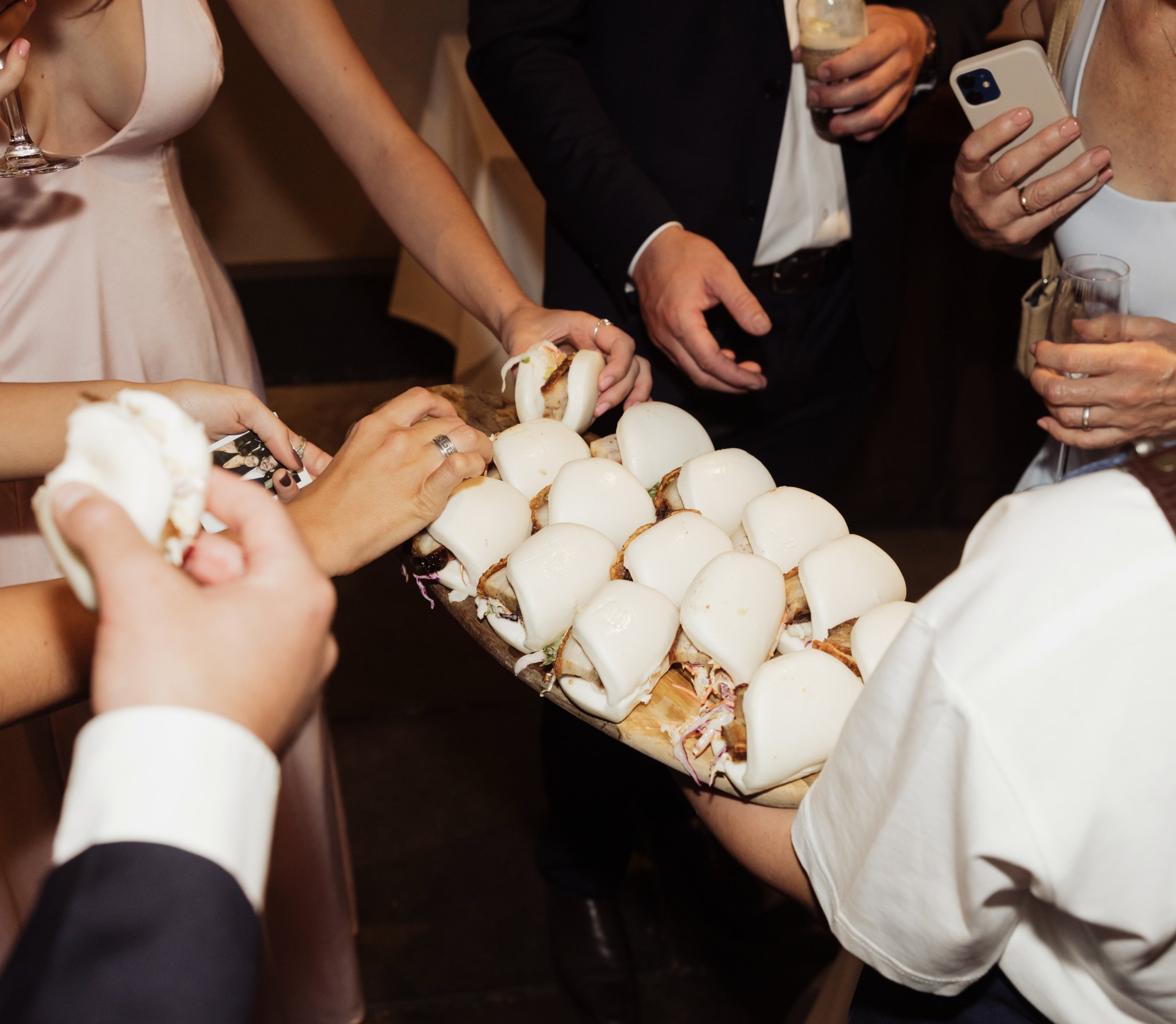 Pork belly Bao Buns are so good, the crowd surrounds you!! 
Functions at Treasury 1860- stunning location, great food!!

Email functions@treasury1860.com.au for more information!

#adelaide #christmasparty #cocktailparty #canap&eacute; #b&atilde;o
