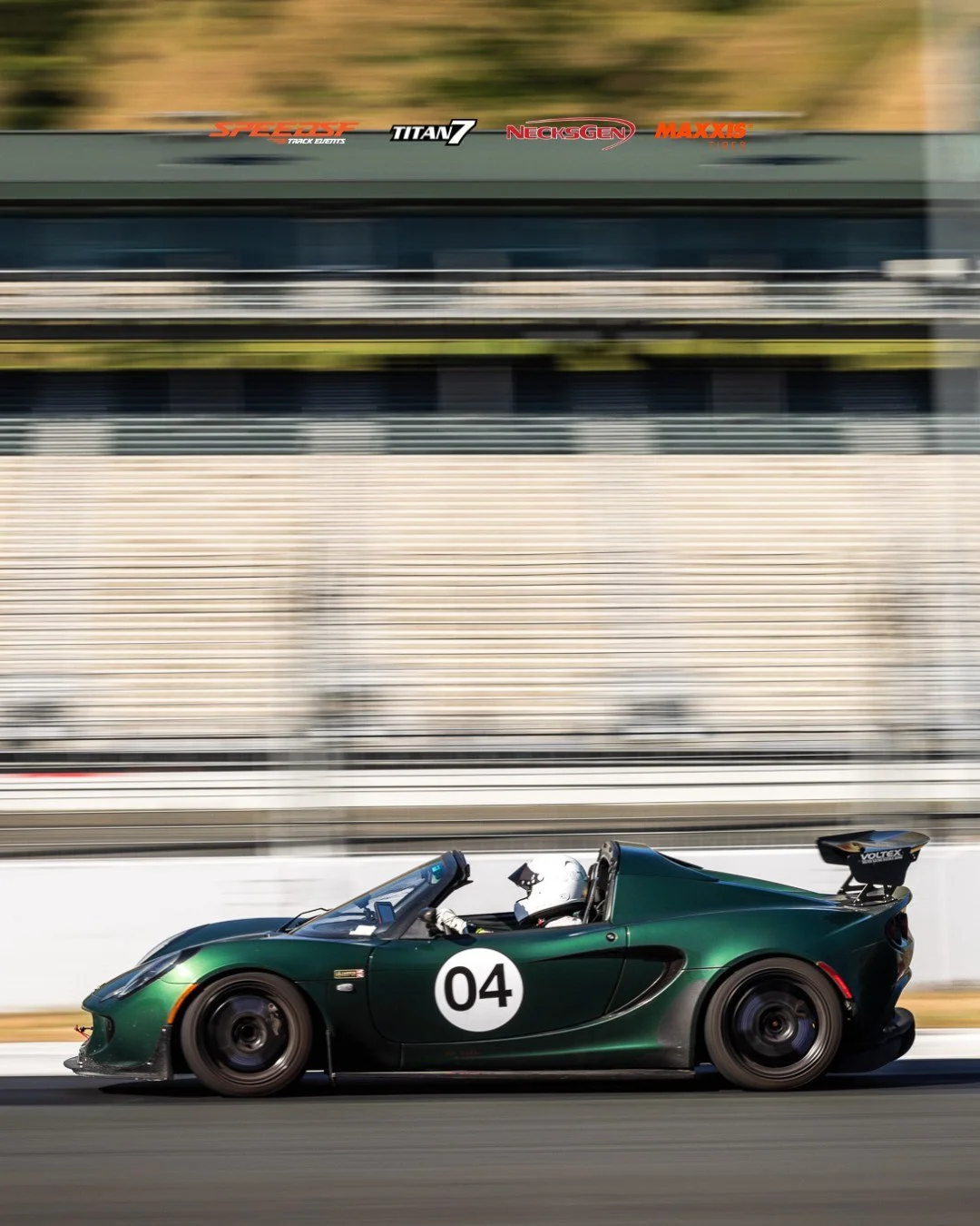 Tiny but Mighty
Lotus, Miata, S2000s&mdash;low power doesn&rsquo;t mean low fun. These cars show up and show out at Sonoma every time.
📍 @@racesonoma 
📸: @purposebuilt_trevor
Partners: @titan7wheels @maxxistires @necksgen
#speedSF #titan7 #maxxisti