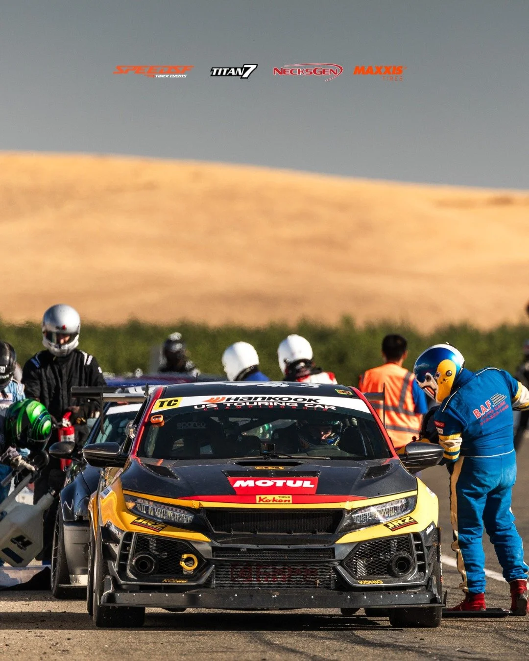 PitStops, How fast can your crew get it done under pressure? 

📍Thunderhill Raceway
📸: @purposebuilt_trevor
Partners: @titan7wheels @maxxistires @necksgen
#speedSF #titan7 #maxxistires #necskgen #bayarea #norcalevents #enduranceracing #pitstop #mot