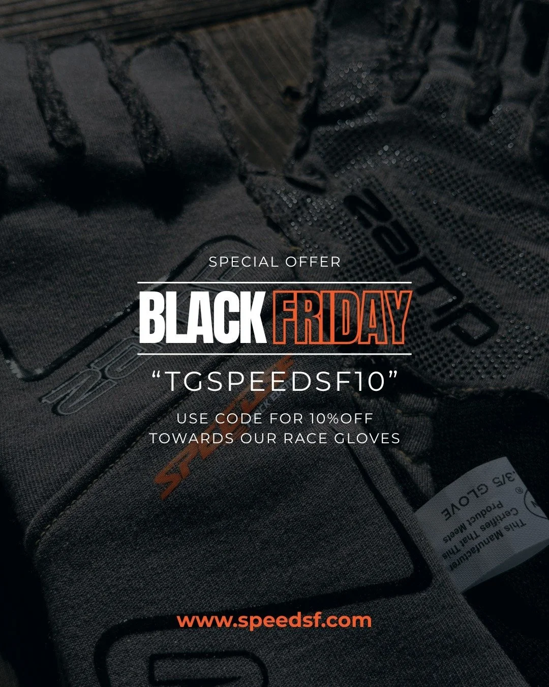 Happy Thanksgiving Season From us! 
For a limited time, use code &quot;TGSPEEDSF10&quot; to get 10% off our SpeedSF x Zamp race gloves.

SHOP NOW AT SPEEDSF.COM
Offer ends 11/30/25

#speedsf #TrackDay #racing #motorsport #racecar #carsofinstagram #au