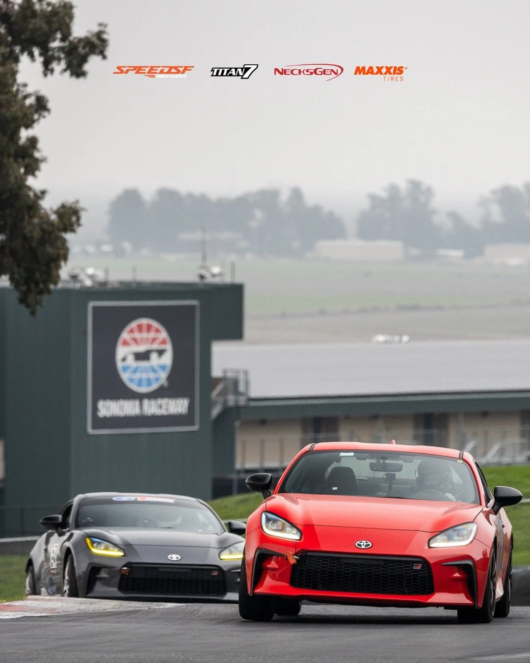 The 86 Challenge drivers always show up ready to compete. Sharp, consistent, and pushing hard every lap rain or shine. @86challenge 

📍 @racesonoma 
📸: @purposebuilt_trevor
Partners: @titan7wheels @maxxistires @necksgen
#speedSF #titan7 #maxxistire