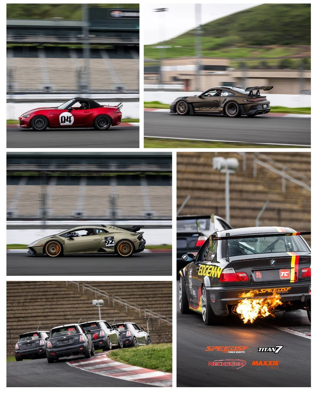 Photos from our Feb 28 &amp; Mar 1 Sonoma event are live.
Head to our photographer&rsquo;s site and grab your shots:
👉 https://www.purposebuilt.media/

📸: @purposebuilt_trevor
Partners: @titan7wheels @maxxistires @necksgen
#SpeedSF #SonomaRaceway #