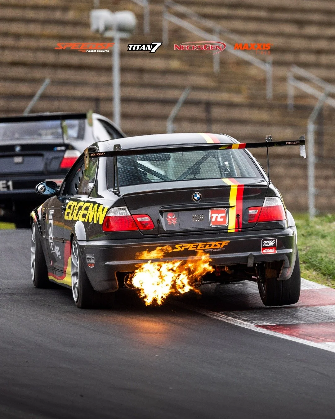 The BMW E46 will be forever iconic.
Circuit, Drift, Auto-X, It can do it all. 

📸: @purposebuilt_trevor
Partners: @titan7wheels @maxxistires @necksgen
#SpeedSF #NorCal #TrackDay #Motorsport #Racecar