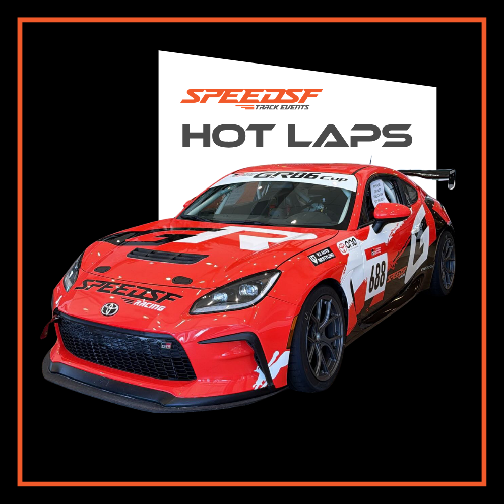 Hot laps with a pro driver