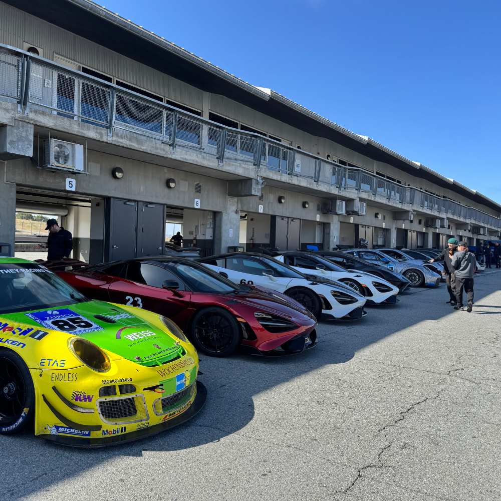 Hosting clients trackside