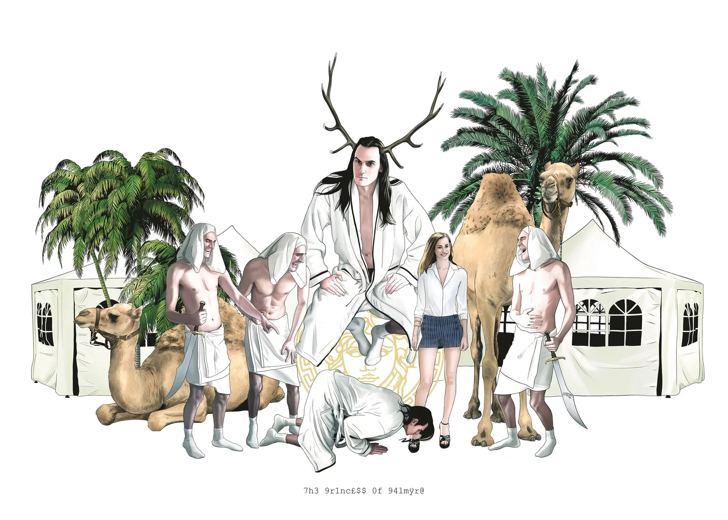 7h3 Pπ1nc355 0f P4lmÿπ4 — Pimp Fashion collage