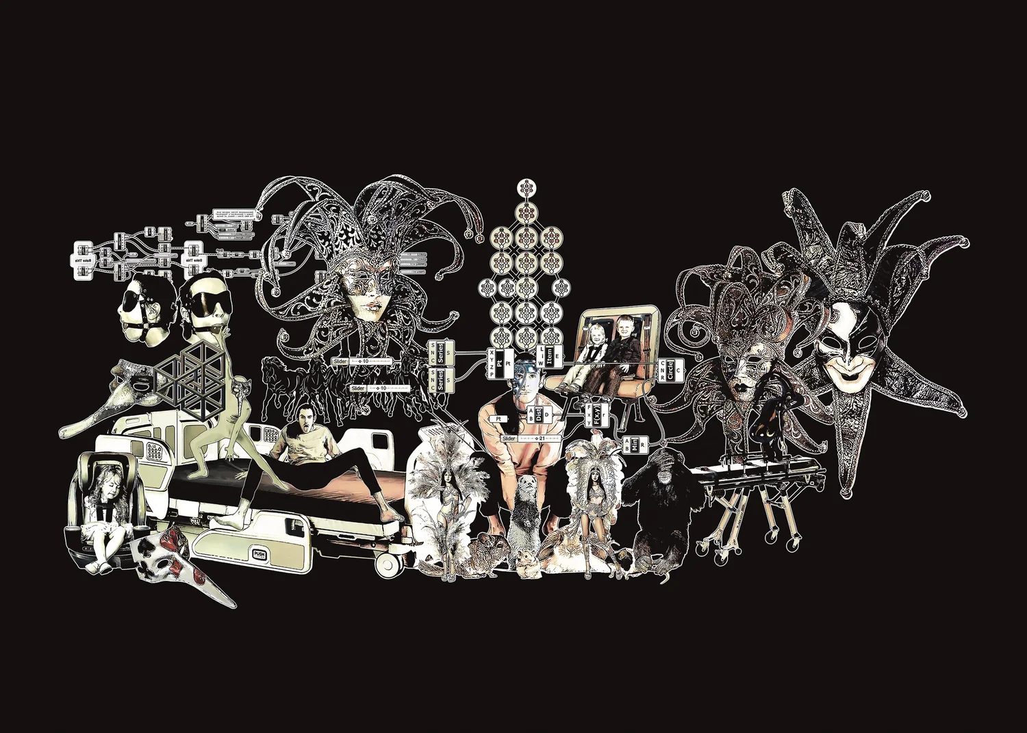 7H3 B00L€4n — Pimp Fashion collage
