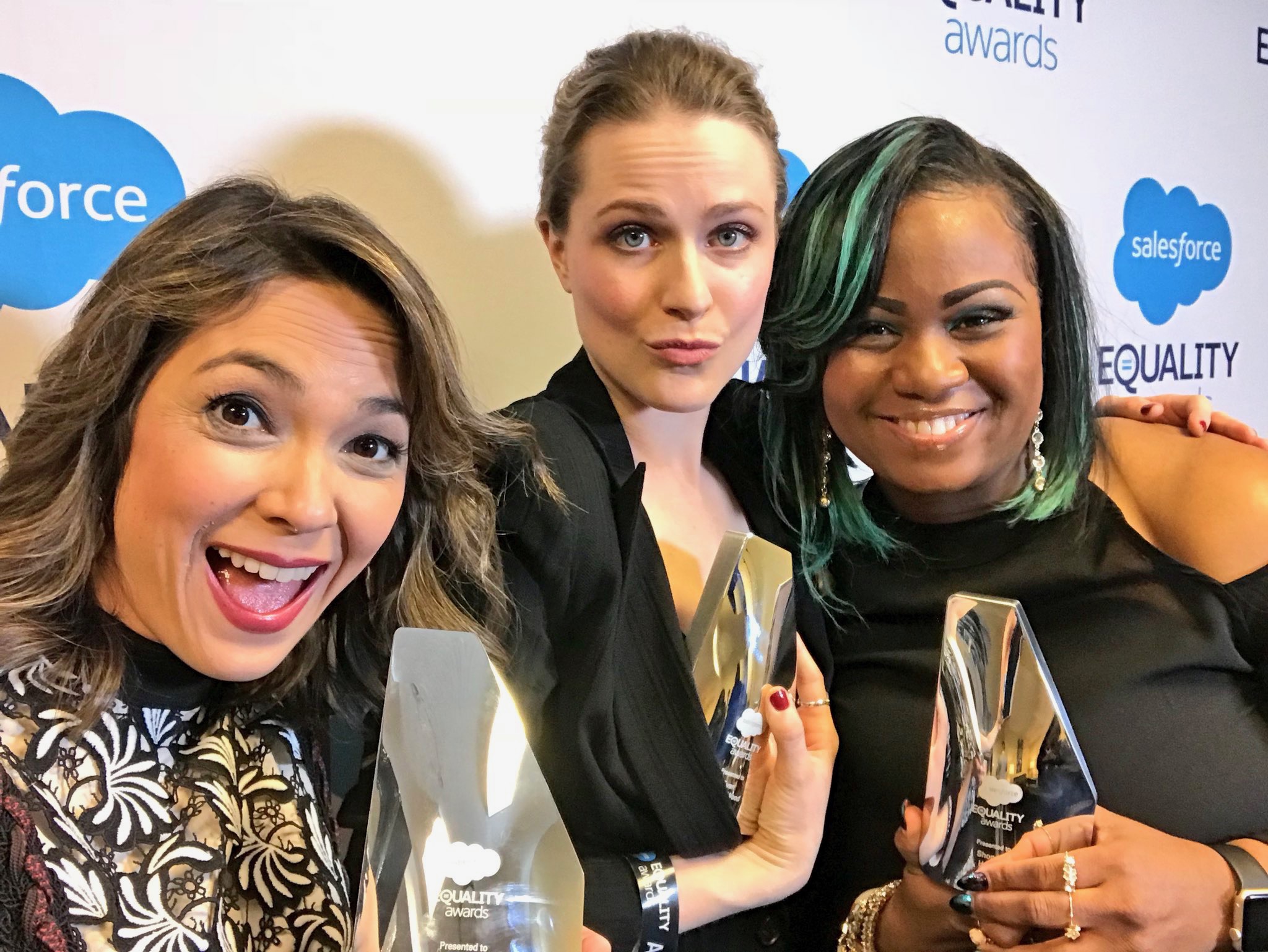Shonnah and fellow Equality Award winners! 