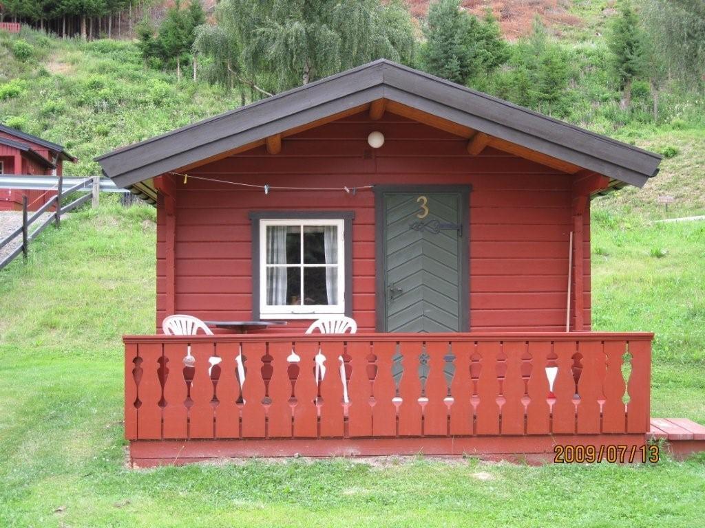 Hytte nummer tre har ett rom og koster kr 500 per døgn.