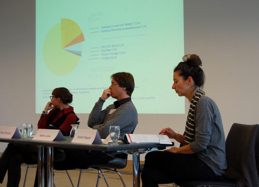 Panel with Sonja Beran, Peter Tschmuck and Sandra Passaro