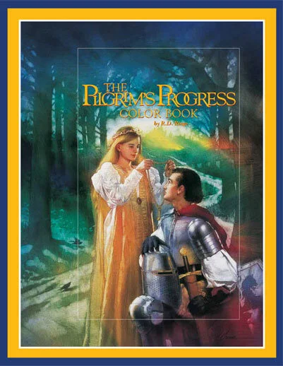 Adult and Children Pilgrim’s Progress Coloring Book