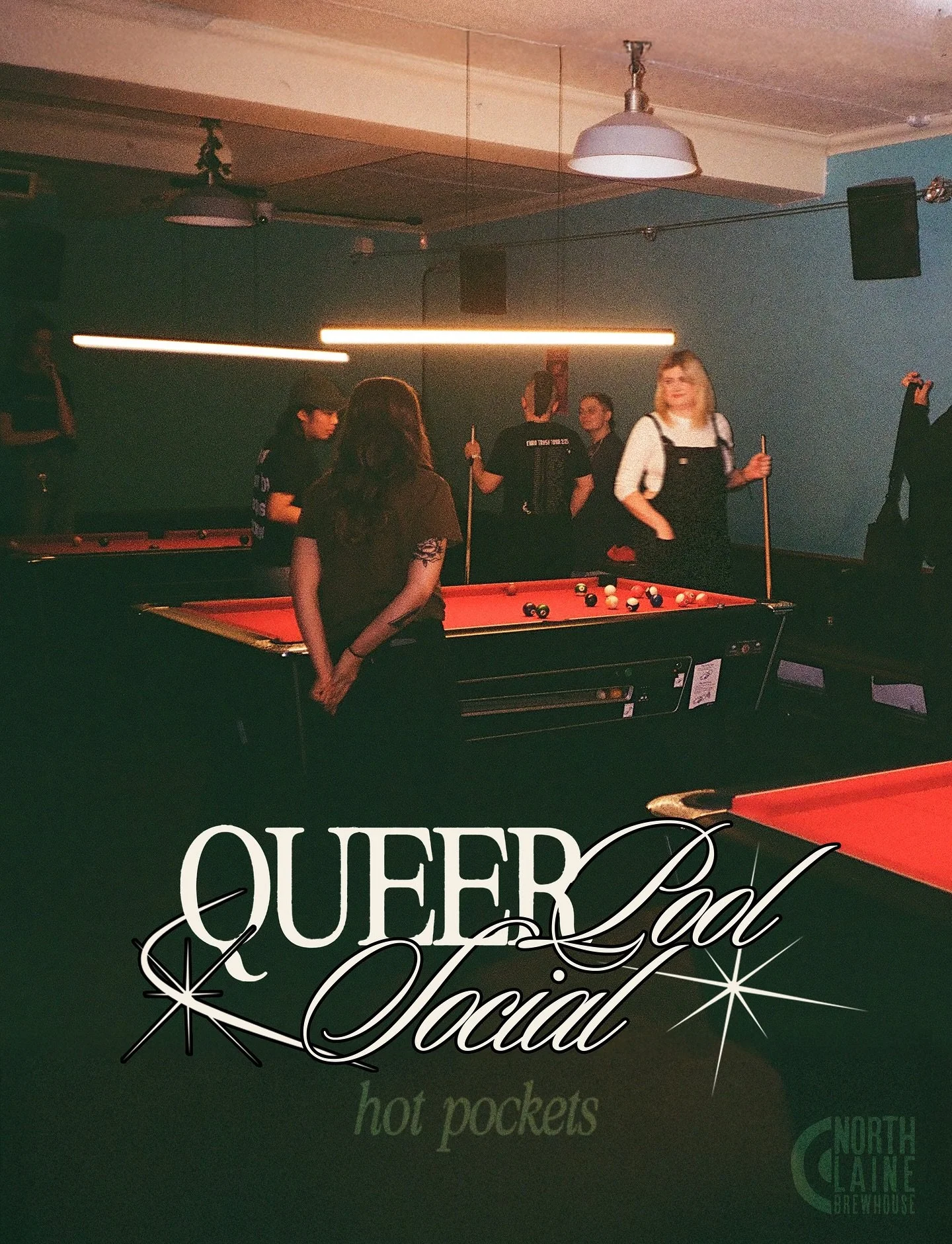 Hotpockets returns tonight, 7 &ndash; 10:30 🎱🎱

Rack &rsquo;em up, grab a drink, and why not stay on for @quizzy_with_izzy &lsquo;s quiz and a crack at tonight&rsquo;s &pound;300 jackpot 🤑