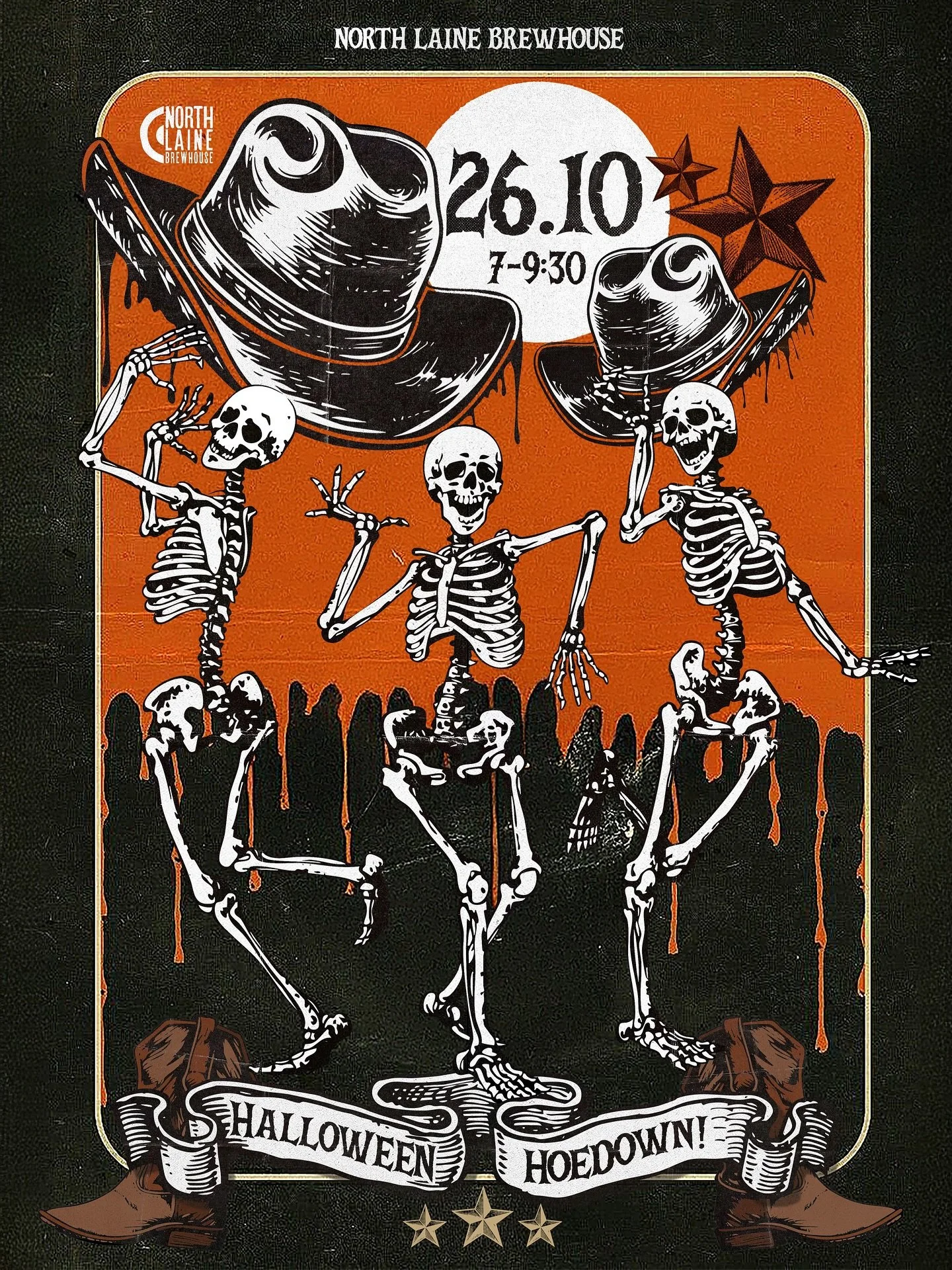 Get ready to boot-scoot and boogie with a spooky twist 🕺💀
This Sunday we’re kicking off the Halloween celebrations and hosting a Halloween Hoedown, an evening of line dancing set to your favourite Halloween tunes!
Ran and hosted by @the_ori