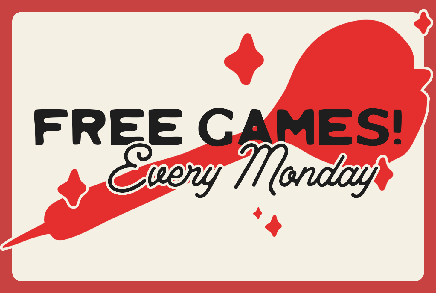 FREE Games - Every Monday!