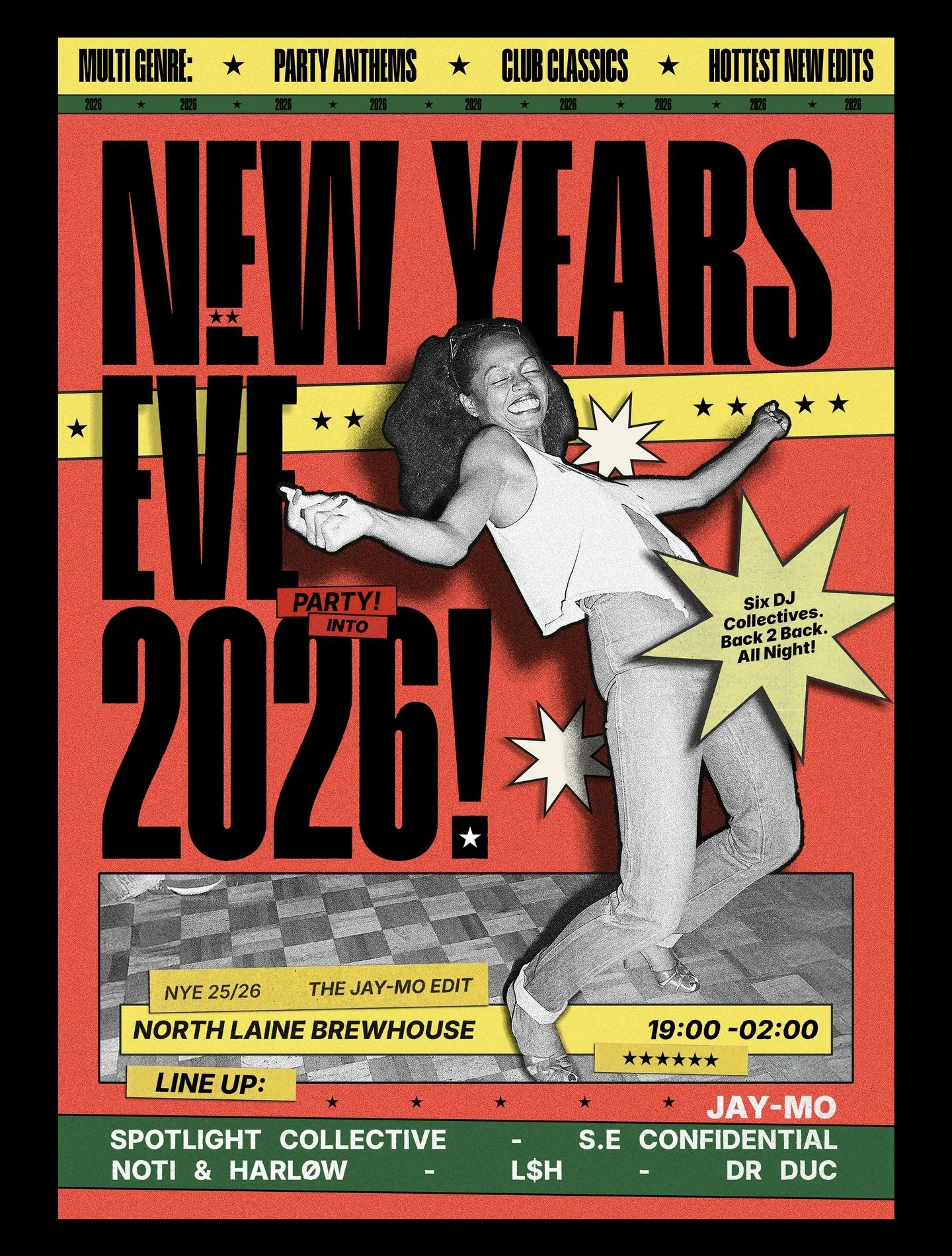Brighton&hellip; are you ready to see in 2026 properly? 🪩✨

This NYE we&rsquo;re handing the keys to Jay-Mo, Brewhouse regular, Brighton icon, and all round selector, who&rsquo;s curating a full throttle takeover with a stacked lineup of her favouri