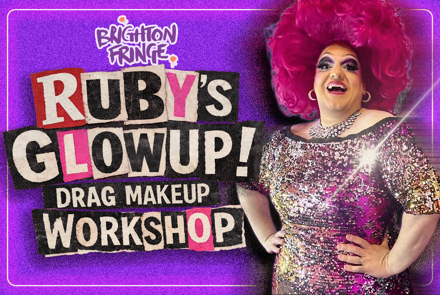 Ruby's Glowup- Drag Makeup Tutorial Workshop 