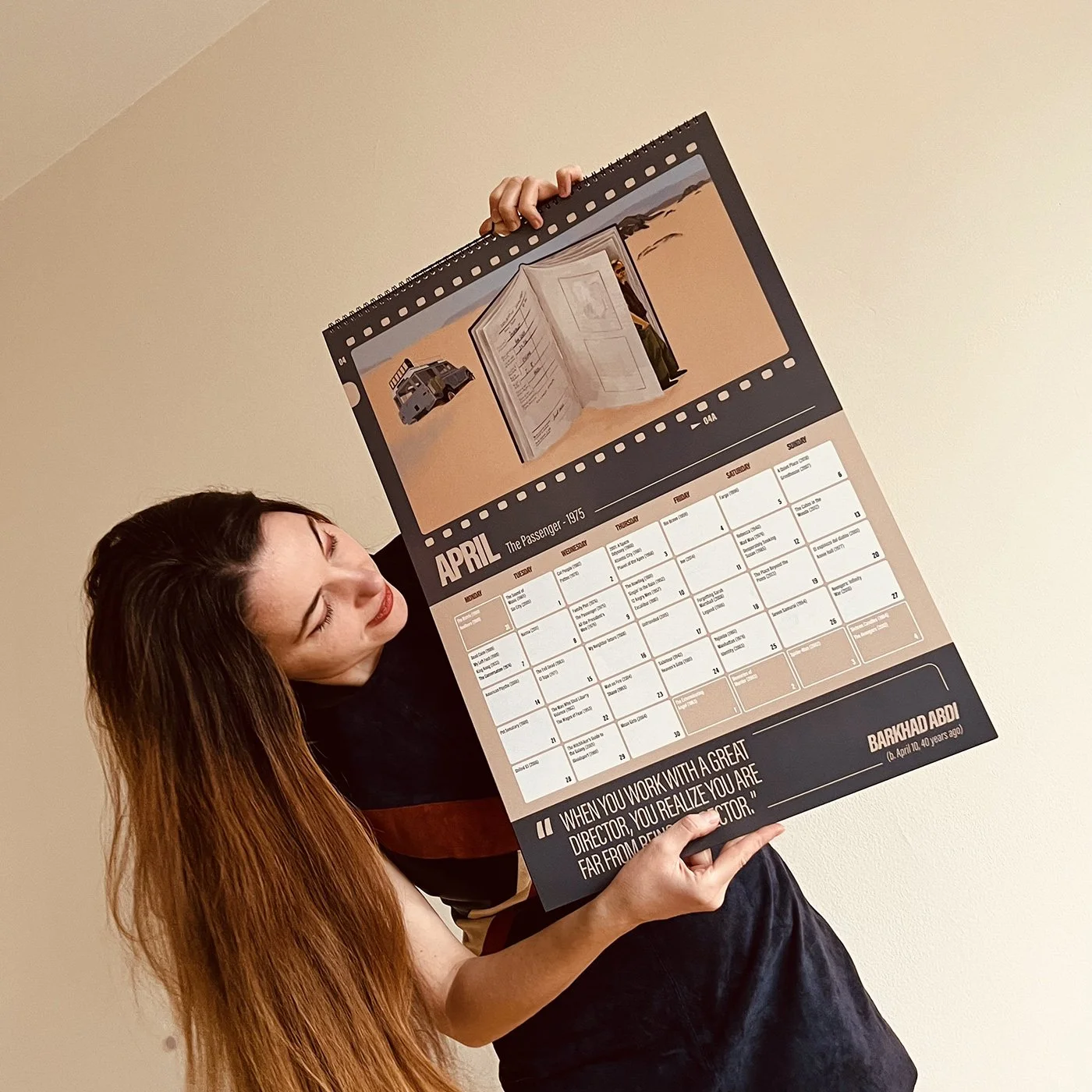 How We Created the Perfect Calendar for Cinephiles