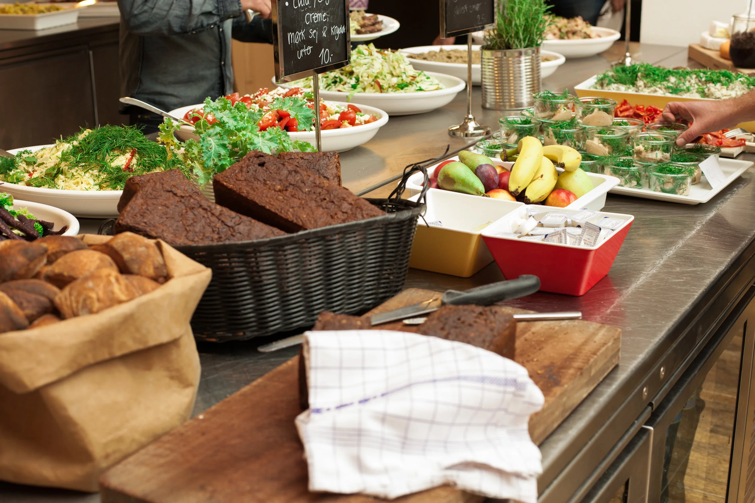 Der serveres en sund og lækker frokost alle 3 kursusdage.