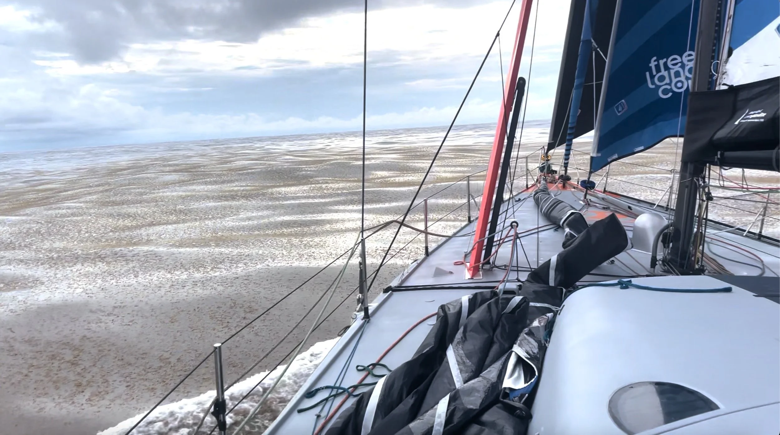 J11 - Guirec a troqué le tapis rouge pour un tapis de sargasses