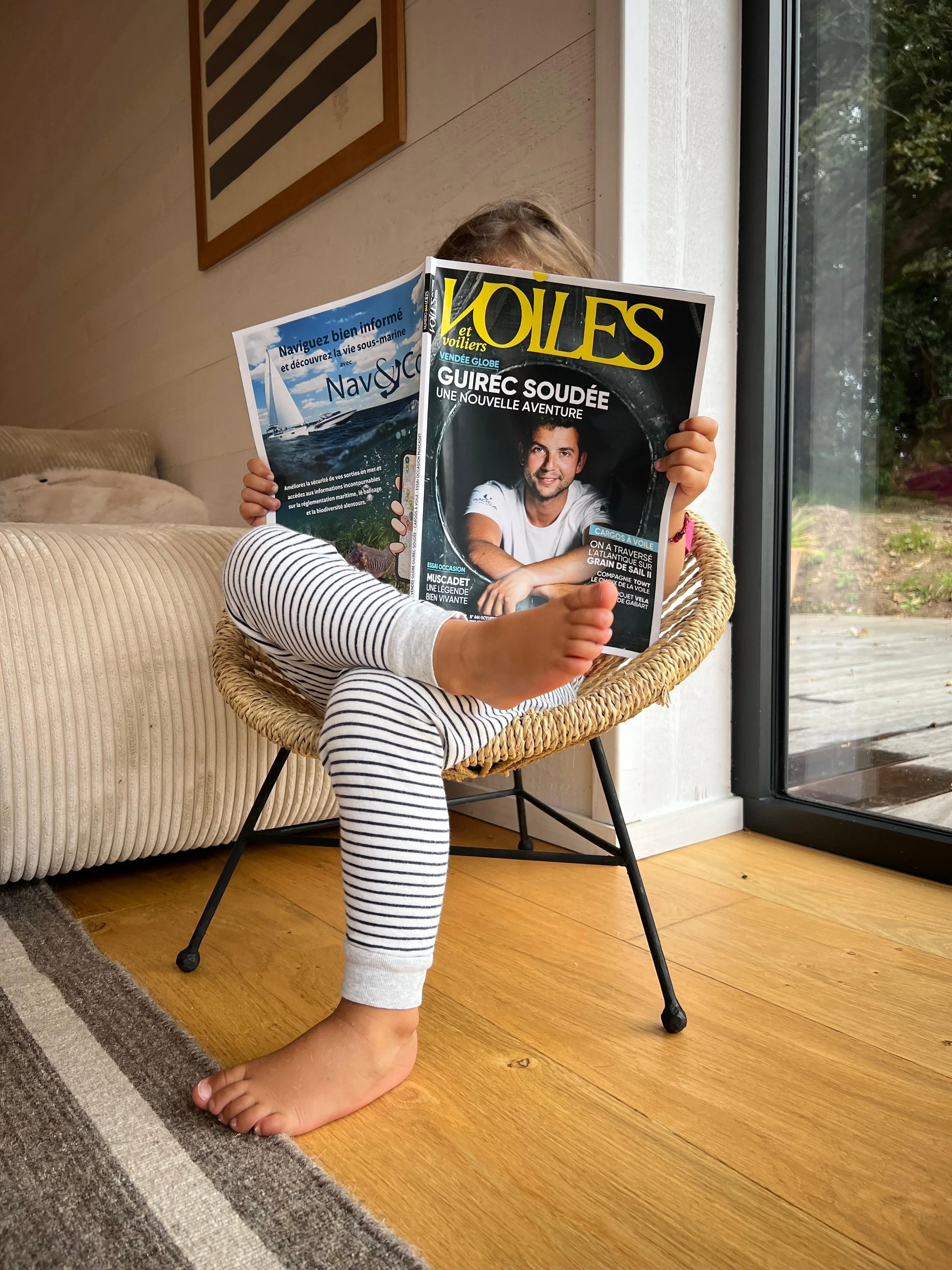 Guirec à la une du magazine Voiles et Voiliers